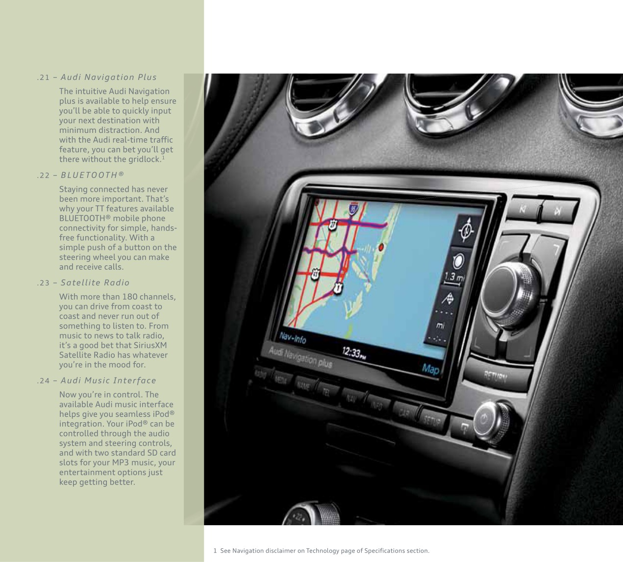 2012 Audi TT Brochure Page 20